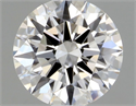 Diamante Natural 0.40 quilates, Redondo , Color E, claridad IF y certificado GIA