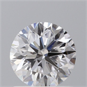Diamante Natural 0.81 quilates, Redondo , Color D, claridad VS2 y certificado GIA