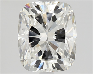 Foto Diamante Natural 1.54 quilates, Del cojín , Color F, claridad VVS2 y certificado GIA de