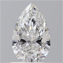 Diamante Natural 0.70 quilates, De pera , Color E, claridad VS2 y certificado GIA