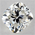 Diamante Natural 0.66 quilates, Del cojín , Color H, claridad VS2 y certificado GIA