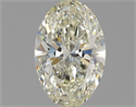 Diamante Natural 1.00 quilates, Ovalado , Color L, claridad VVS1 y certificado GIA