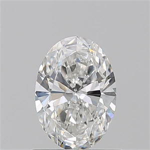 Picture of Natural Diamond 0.72 Carats, Oval with  Cut, E Color, VS2 Clarity and Certified by GIA