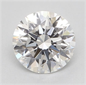 Natural Diamond 0.42 Carats, Round with Excellent Cut, E Color, VVS2 Clarity and Certified by GIA