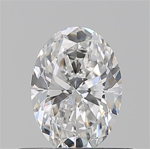 Picture of Natural Diamond 0.50 Carats, Oval with  Cut, E Color, VVS1 Clarity and Certified by GIA