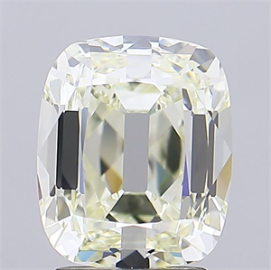 Foto Diamante Natural 3.53 quilates, Del cojín , Color K, claridad VVS2 y certificado IGI de