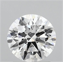 Del inventario de diamantes de laboratorio, 1.55 quilates, Redondo , Color D, claridad VS2 y certificado IGI
