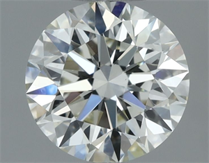 Foto Diamante Natural 0.71 quilates, Redondo , Color J, claridad VS2 y certificado IGI de