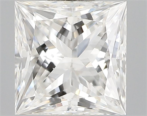 Foto Diamante Natural 0.40 quilates, Princesa , Color F, claridad VVS1 y certificado GIA de