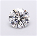 Del inventario de diamantes de laboratorio, 3.09 quilates, Redondo , Color D, claridad VVS1 y certificado IGI