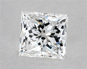 Foto Diamante Natural 0.71 quilates, Princesa , Color D, claridad SI2 y certificado GIA de