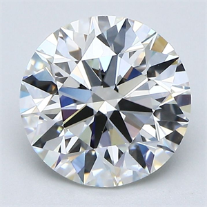 Foto Diamante Natural 2.52 quilates, Redondo , Color H, claridad VVS2 y certificado GIA de