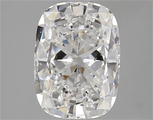 Foto Diamante Natural 3.01 quilates, Del cojín , Color F, claridad SI1 y certificado GIA de