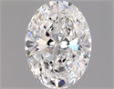 Diamante Natural 0.70 quilates, Ovalado , Color E, claridad VS1 y certificado GIA