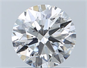 Diamante Natural 0.80 quilates, Redondo , Color D, claridad SI1 y certificado GIA