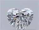 Natural Diamond 0.30 Carats, Heart with  Cut, E Color, VS1 Clarity and Certified by GIA