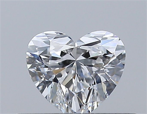 Picture of Natural Diamond 0.30 Carats, Heart with  Cut, E Color, VS1 Clarity and Certified by GIA