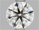 Diamante Natural 0.70 quilates, Redondo , Color J, claridad VS2 y certificado GIA
