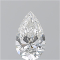 Natural Diamond 1.01 Carats, Pear with  Cut, G Color, SI1 Clarity and Certified by GIA