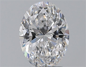 Picture of Natural Diamond 2.00 Carats, Oval with  Cut, E Color, VS2 Clarity and Certified by GIA