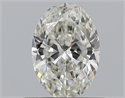 Diamante Natural 0.56 quilates, Ovalado , Color H, claridad IF y certificado GIA