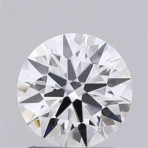 Picture of Lab Grown Diamond 1.52 Carats, Round with Ideal Cut, D Color, VS1 Clarity and Certified by IGI