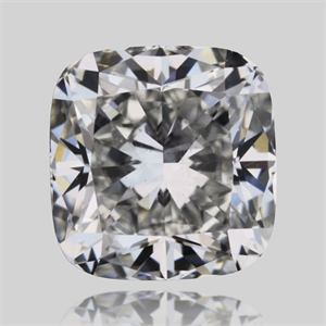 Picture of Natural Diamond 0.53 Carats, Cushion with  Cut, D Color, VVS2 Clarity and Certified by GIA