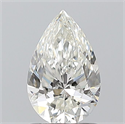 Natural Diamond 1.01 Carats, Pear with  Cut, H Color, VS2 Clarity and Certified by GIA