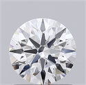 Lab Grown Diamond 0.84 Carats, Round with Ideal Cut, E Color, VVS2 Clarity and Certified by IGI
