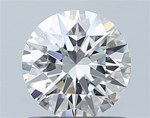 Picture of Natural Diamond 0.82 Carats, Round with Excellent Cut, G Color, IF Clarity and Certified by GIA