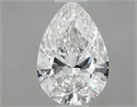 Diamante Natural 0.42 quilates, De pera , Color F, claridad SI2 y certificado GIA