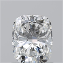 Natural Diamond 1.01 Carats, Cushion with  Cut, F Color, VVS2 Clarity and Certified by GIA