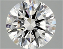 Del inventario de diamantes de laboratorio, 2.43 quilates, Redondo , Color E, claridad VS1 y certificado IGI