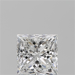 Foto Diamante Natural 1.01 quilates, Princesa , Color F, claridad SI1 y certificado GIA de