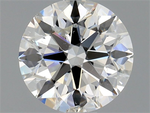 Foto Diamante Natural 0.70 quilates, Redondo , Color F, claridad SI2 y certificado GIA de