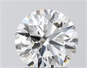 Del inventario de diamantes de laboratorio, 1.55 quilates, Redondo , Color G, claridad VVS2 y certificado IGI