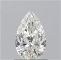 Natural Diamond 0.91 Carats, Pear with  Cut, I Color, SI1 Clarity and Certified by GIA