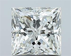 Foto Diamante Natural 1.04 quilates, Princesa , Color H, claridad VS1 y certificado IGI de