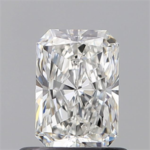 Picture of Natural Diamond 0.70 Carats, Radiant with  Cut, G Color, VS1 Clarity and Certified by GIA