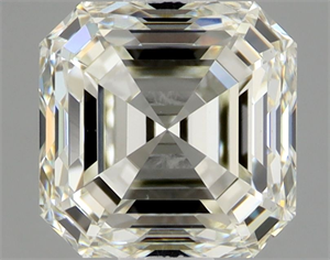 Foto Diamante Natural 1.01 quilates, Asscher , Color K, claridad VS1 y certificado GIA de