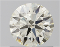 Natural Diamond 1.00 Carats, Round with Excellent Cut, J Color, VS2 Clarity and Certified by IGI