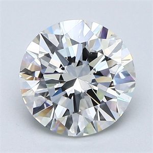 Foto Diamante Natural 1.90 quilates, Redondo , Color F, claridad VS2 y certificado GIA de