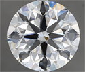Diamante Natural 3.60 quilates, Redondo , Color G, claridad VVS1 y certificado GIA