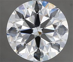Picture of Natural Diamond 3.60 Carats, Round with Excellent Cut, G Color, VVS1 Clarity and Certified by GIA