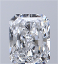 Diamante Natural 0.68 quilates, Radiante , Color E, claridad VVS2 y certificado GIA