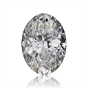Natural Diamond 1.01 Carats, Oval with  Cut, F Color, VS1 Clarity and Certified by GIA