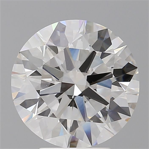 Picture of Lab Grown Diamond 4.58 Carats, Round with Ideal Cut, E Color, VS1 Clarity and Certified by IGI