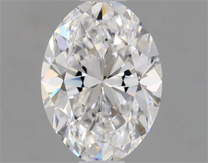 Picture of Natural Diamond 0.70 Carats, Oval with  Cut, D Color, VS2 Clarity and Certified by GIA