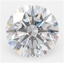 Lab Grown Diamond 2.44 Carats, Round with Ideal Cut, D Color, IF Clarity and Certified by IGI
