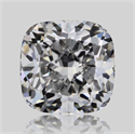 Natural Diamond 0.59 Carats, Cushion with  Cut, E Color, VS1 Clarity and Certified by GIA